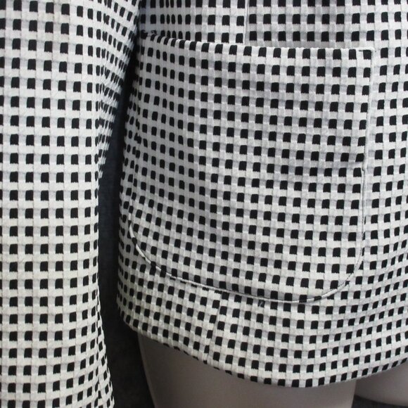 Talbots Gingham Blazer Jacket Large - Picture 10 of 16